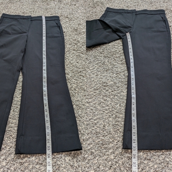NWT J Crew Factory Black Kelsey Pant Professional Career Work Slack 12 - Picture 12 of 13